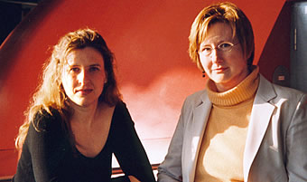 Dorothea von Albrecht und Christine Olbrich